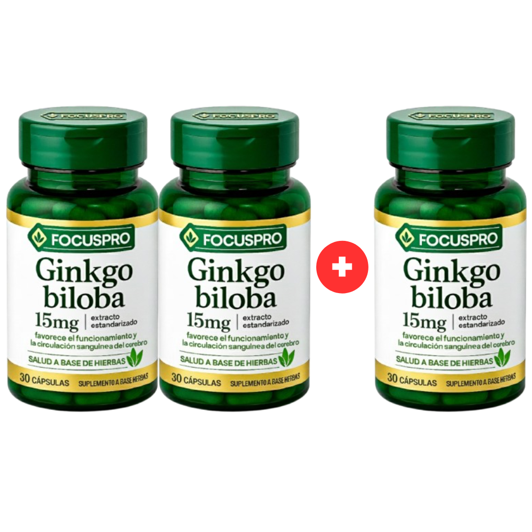 Ginkgo Bitola -Producto ideal para tu memoria 🧠✨