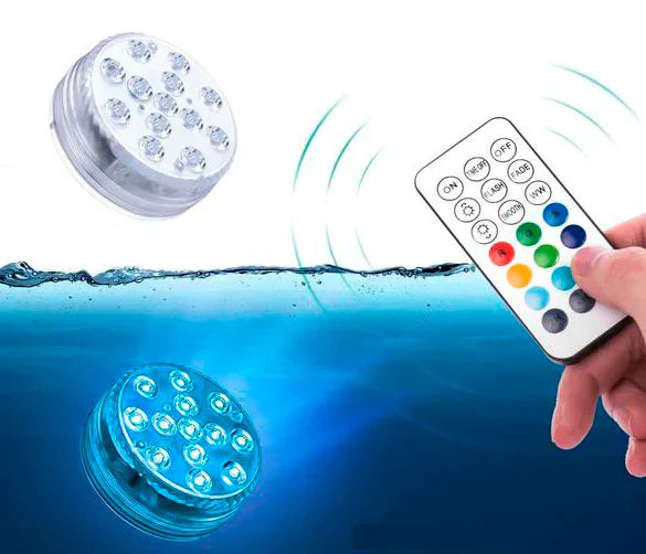 Kit de iluminación RGB - Transforma tu piscina en un espectáculo de luz en cuestión de segundos.