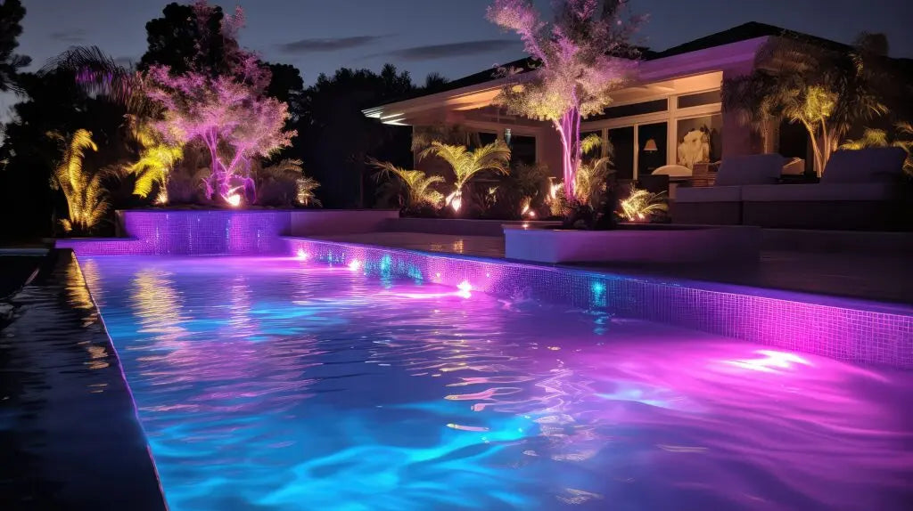 Kit de iluminación RGB - Transforma tu piscina en un espectáculo de luz en cuestión de segundos.