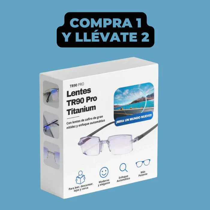 Gafas TR90 Pro Titanium FM! COMPRA 1 Y LLEVE 2 + Solo pagas cuando recibes el producto 🚚 Envío gratis.